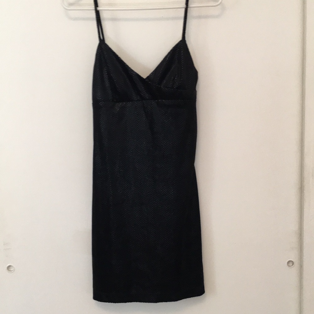 Vintage 90s Rampage black mini dress